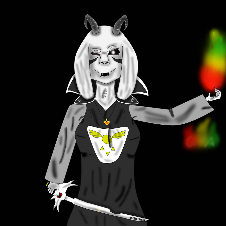 Fem!Asriel by G-Arts1 on DeviantArt