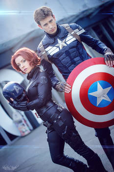 Avengers - Black Widow - Captain America - Marvel