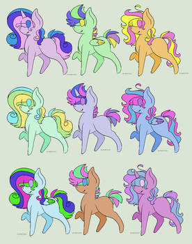 Free pony adopts 002 (closed all taken)