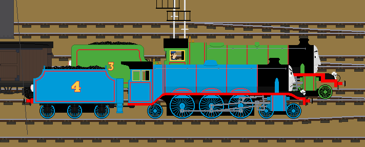 Thomas the tank top engine off the rails