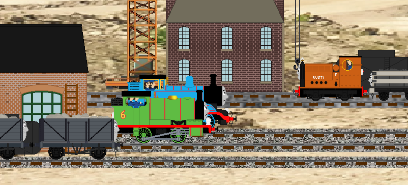 Thomas the tank engine rusty and the boulder hotsell