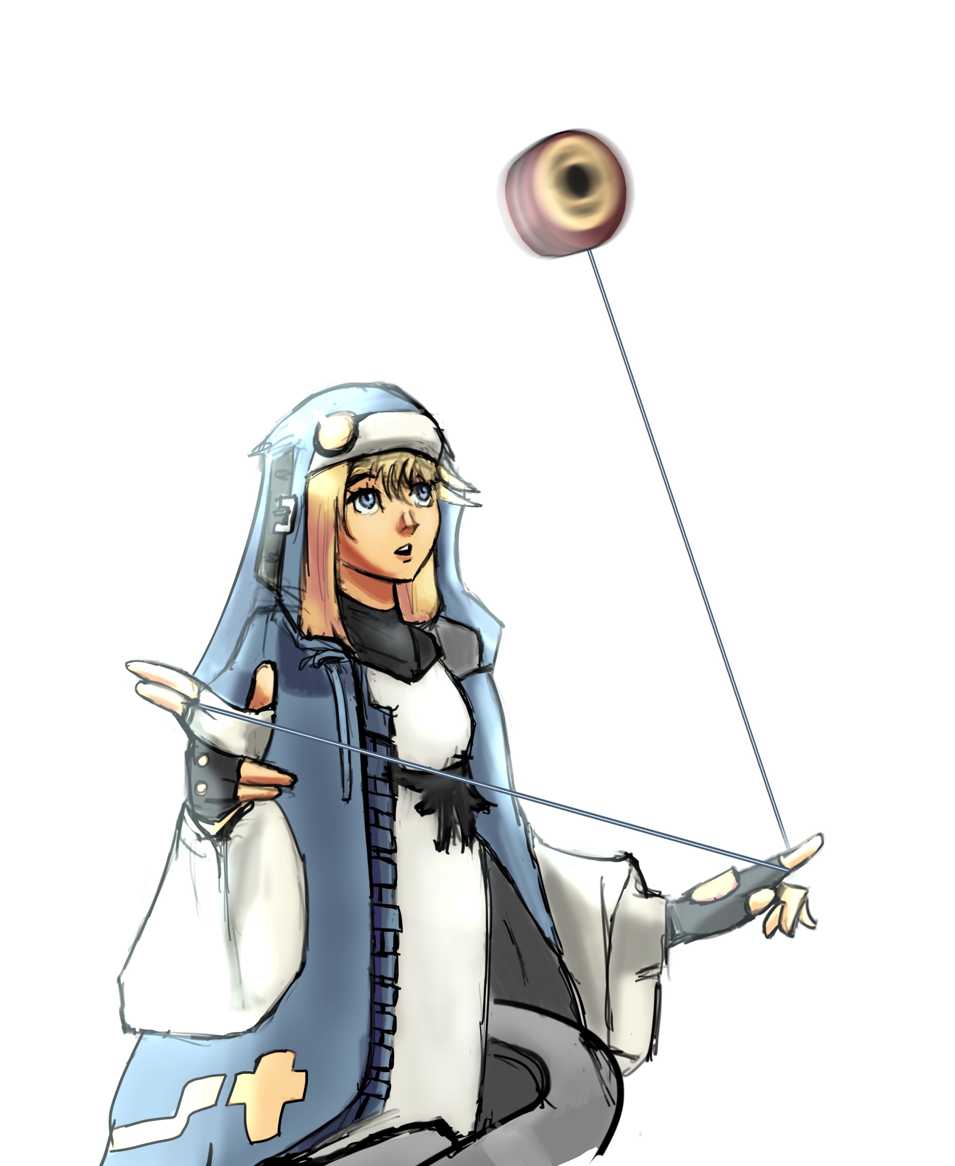 Guilty Gear - Bridget concept art in 2023