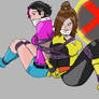 Tied Pryde and Jubilee