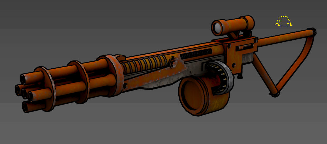 Fallout Custom Pipe Rifle Fallout 4 Pipe Rifle Gatling Gun by Wolfaye77 on DeviantArt