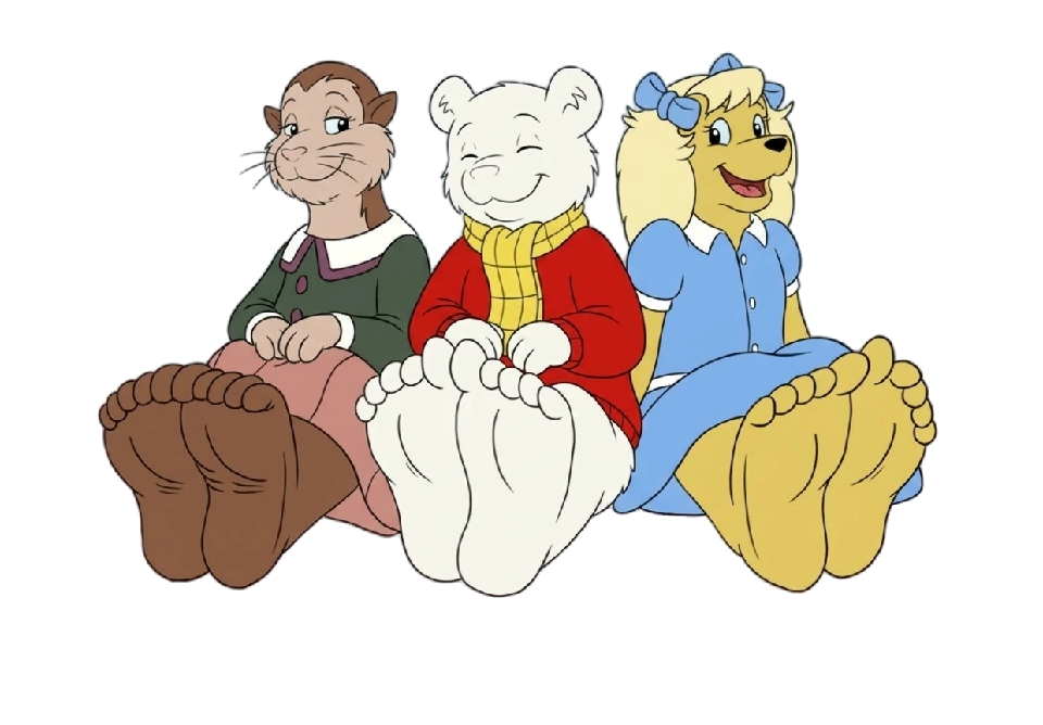 Ottoline Rupurt Ottoline Otter Rupert Bear Frances Feet PNG by BBCCSFAn on DeviantArt