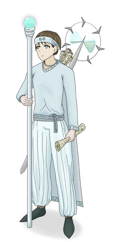 Air monk for upcoming novel by Kawasame23 on DeviantArt