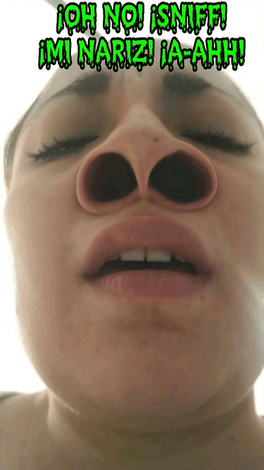 Pulsating nostrils