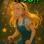 Alice sneezing while gardening 2.0