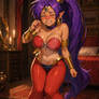 Shantae Sneezing - Clasic Outfit