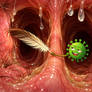 Gift - Virus tickling te inside of a nose