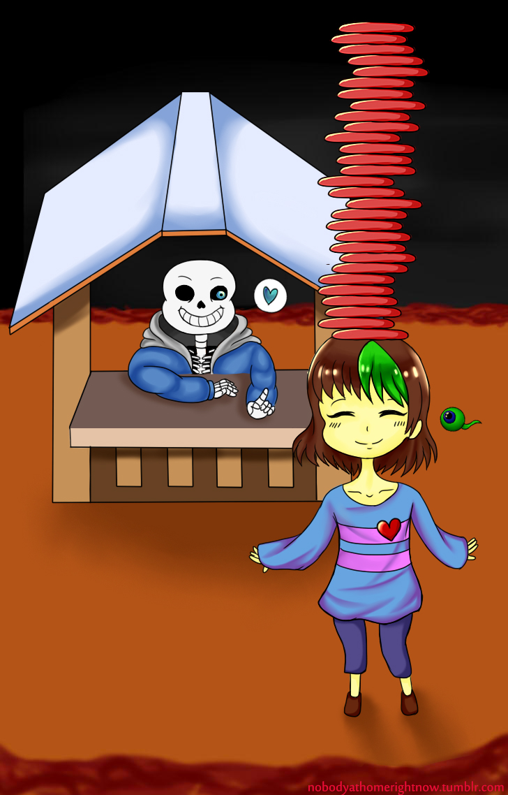 Undertale: Frisksepticeye and Sans