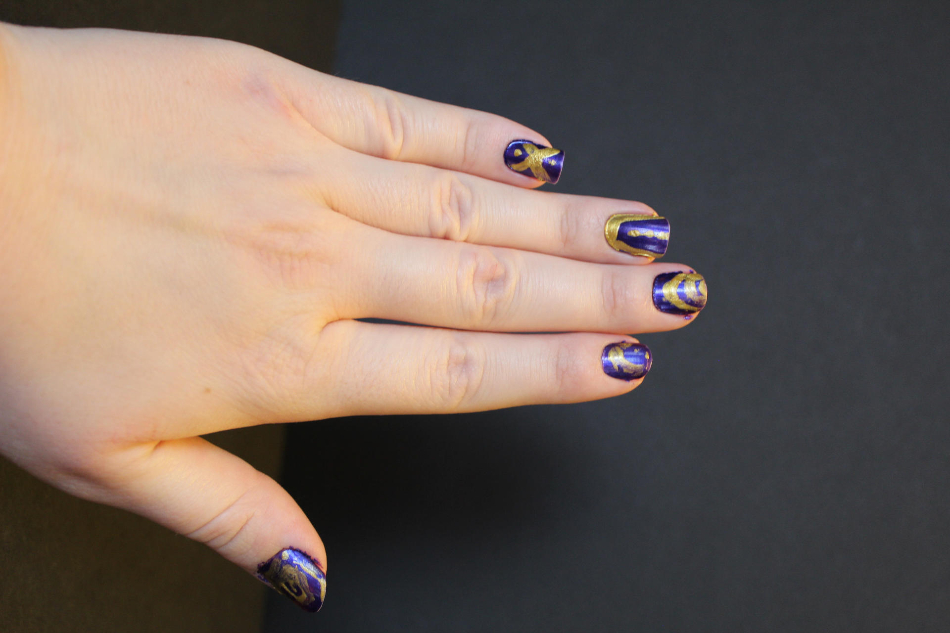 Purple Gold Royal Nail Art by DianthusDamsel on DeviantArt Purple Gold Royal Nail Art by DianthusDamsel on DeviantArt