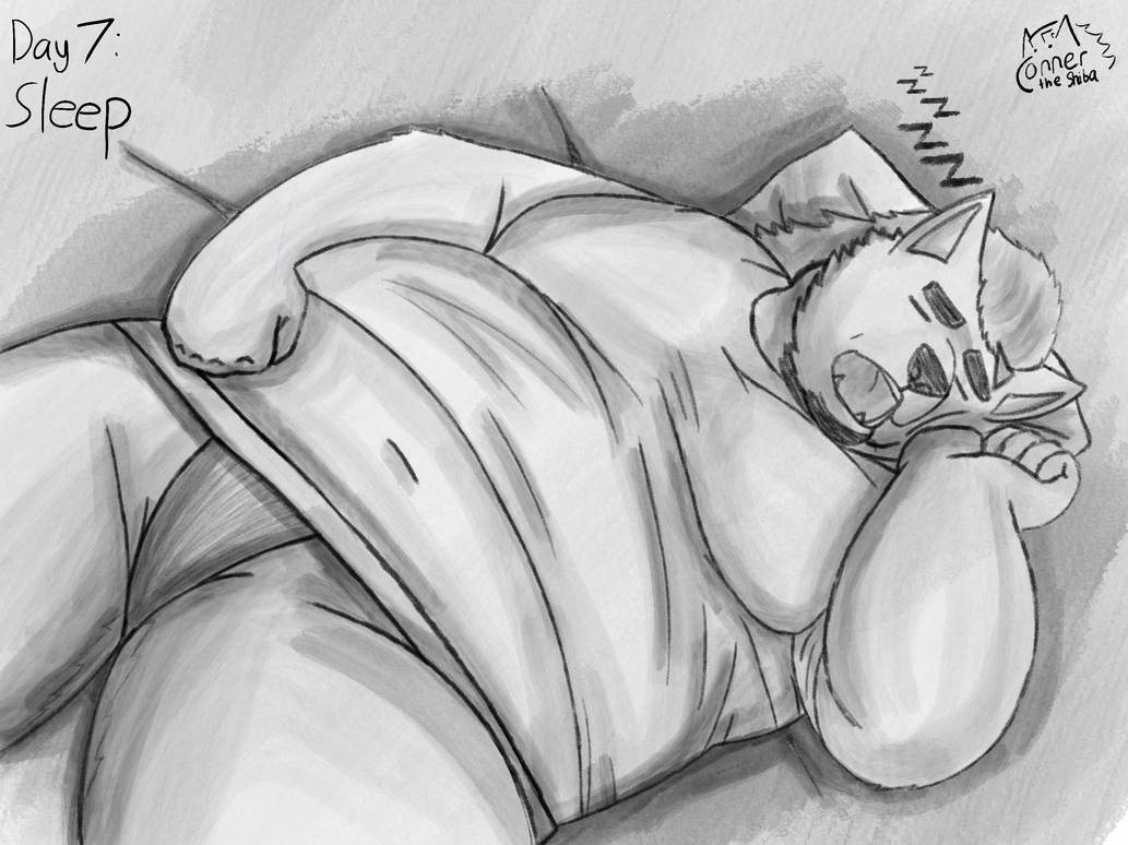 Deviantart Masterofsleep Day 7: Sleep by ConnerTheShiba on DeviantArt