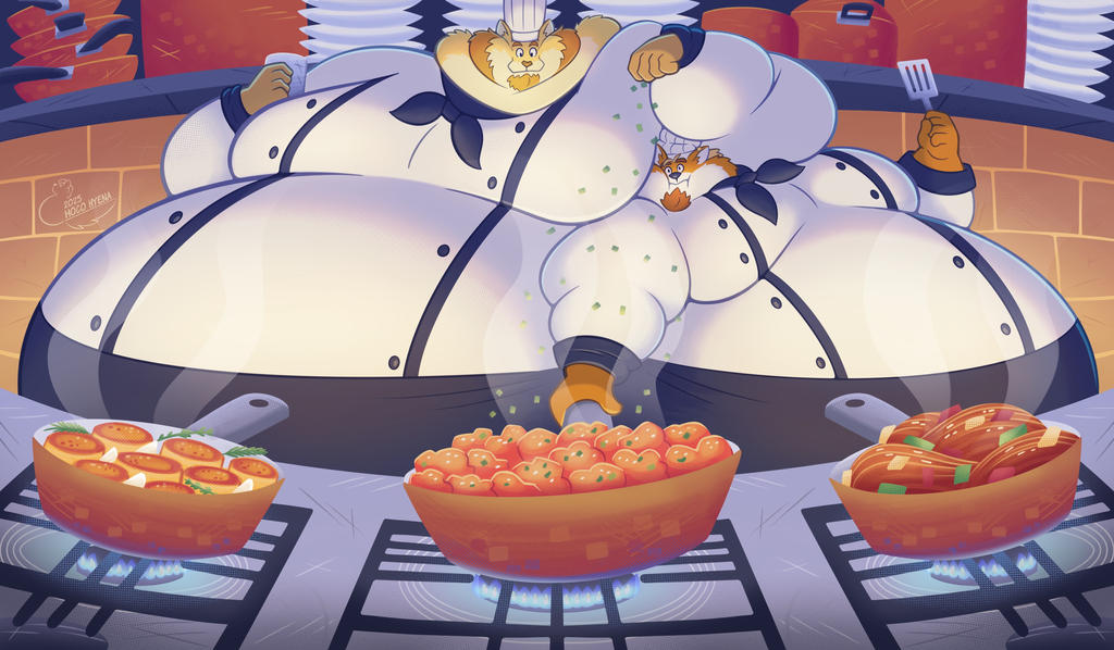 Human Size Chef Massive Chefs by ConnerTheShiba on DeviantArt