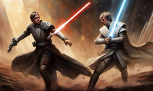  Starkiller vs Luke Skywalker