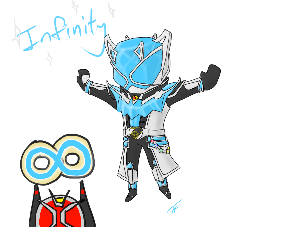 Chibi Kamen Rider Wizard Infinity WIP