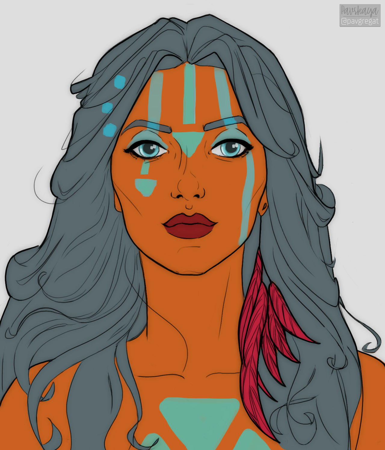 Baldur's Gate inspired portrait by pavskaya on DeviantArt