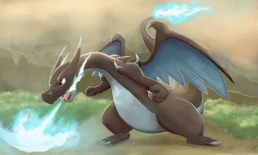 Mega Charizard XY switch by DragonSniber on DeviantArt