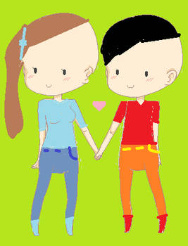 Couple chibi