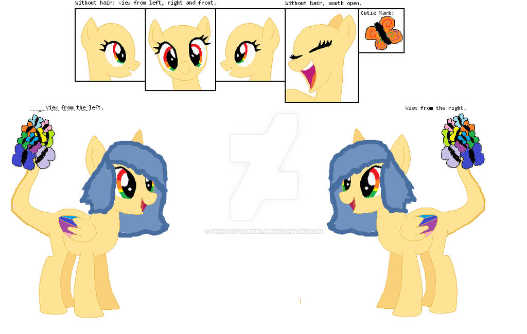 Flutterbye pony by TheDoctorsGirl99 on DeviantArt