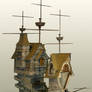 Unfinished Model Ship