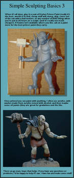 Simple Sculpt Tutorial 3