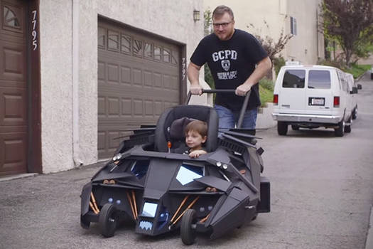 Batmobile Stroller