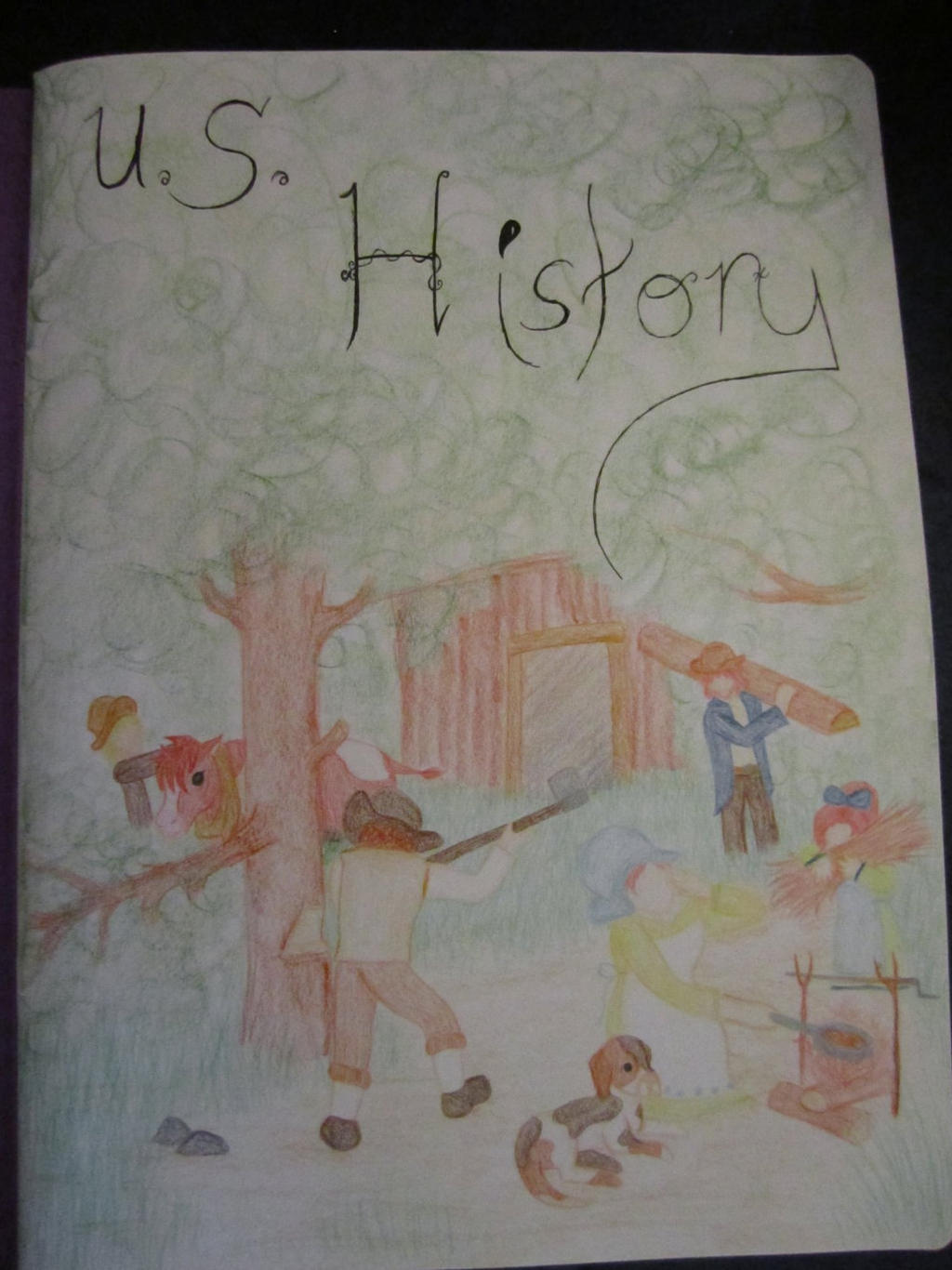 U S History Title Page By TheWeaverofTales On DeviantArt u-s-history-title-page-by-theweaveroftales-on-deviantart