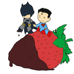 V-Day 2007 - Superman + Batman