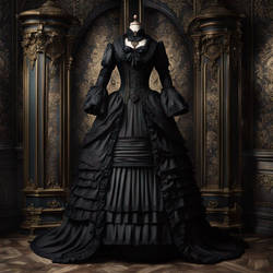 dress dark victorian