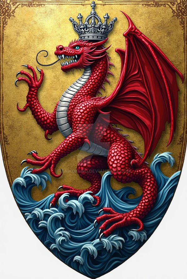 Red Dragon Shell Red dragon shield by taikokuro on DeviantArt