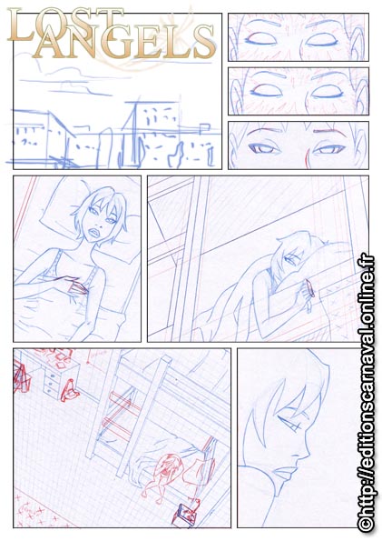 Lost Angels_2 page_6 pencil