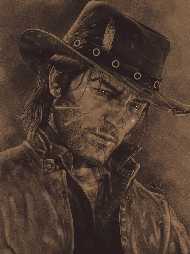 Red Dead Redemption 2: John Marston by anaprola on DeviantArt
