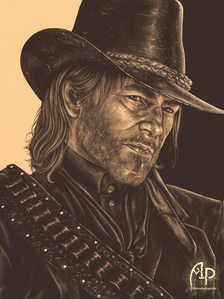 Red Dead Redemption 2: Arthur Morgan by anaprola on DeviantArt