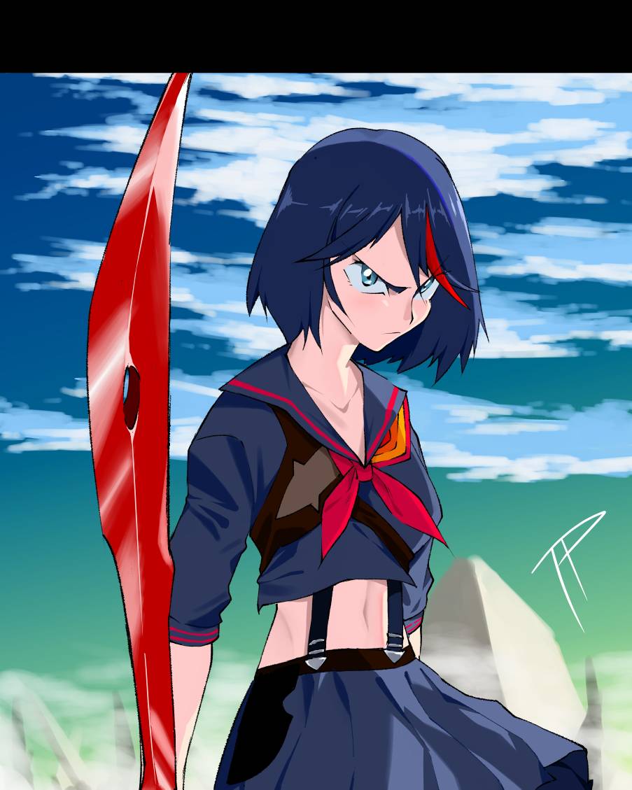 Ryuko Forms ryuko matoi, of kill la kill by Thiury on DeviantArt