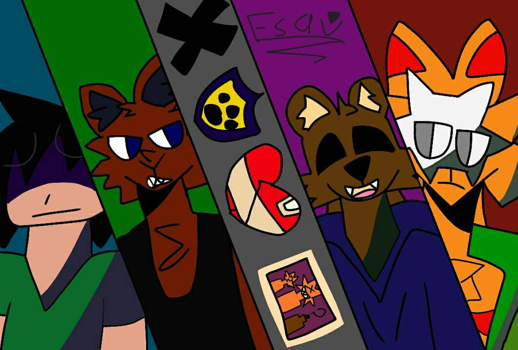a small and simple drawing of my characters by Maxroom12 on DeviantArt
