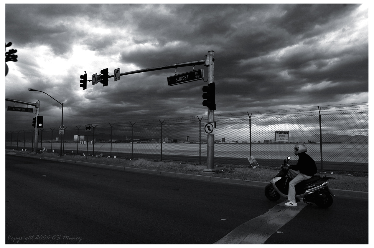 Storm over Las Vegas