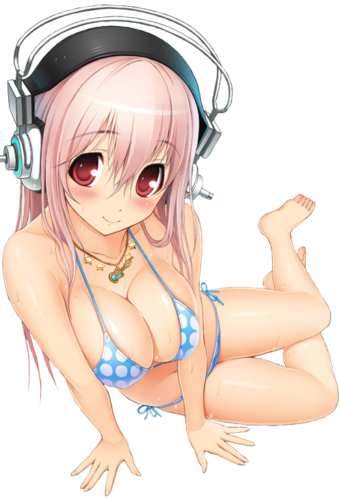 Super Sonico Bikini Render