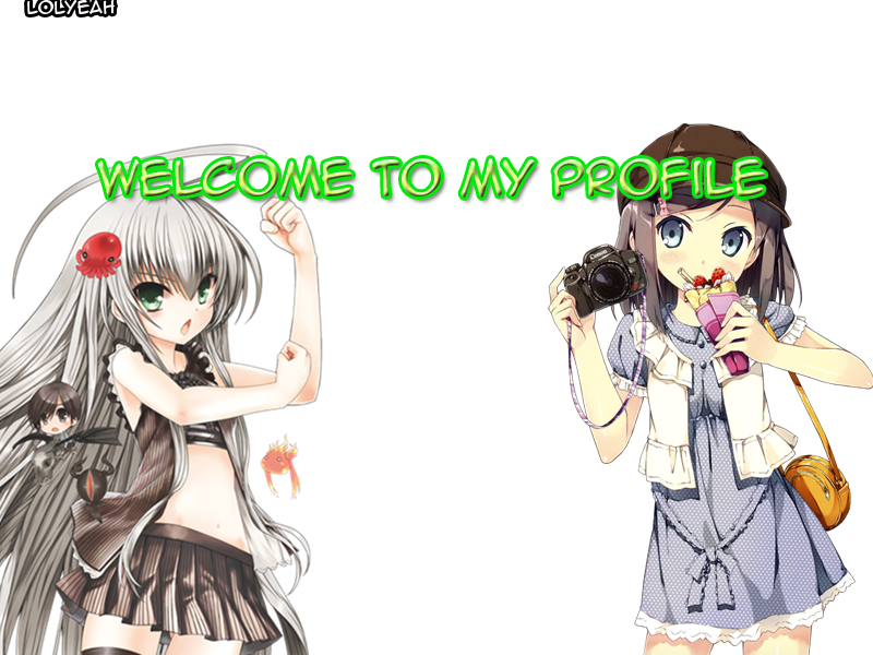 Welcome to My Profile Anime by TrueLoLyeah on DeviantArt Welcome to My Profile Anime by TrueLoLyeah on DeviantArt