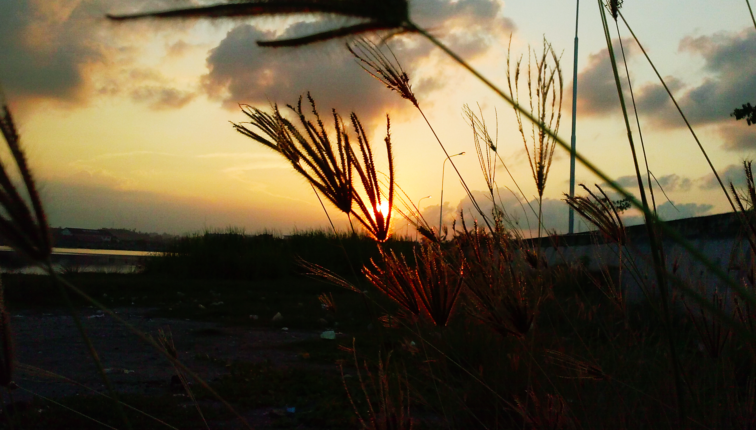Kilauan Sore dari sudut Kota Lhokseumawe