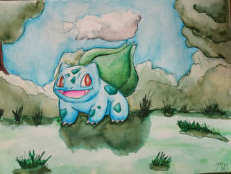 Bulbasaur Watercolor