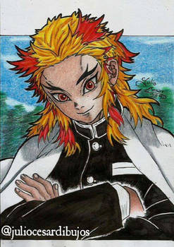 Kyojuro Rengoku, Pilar de Llama