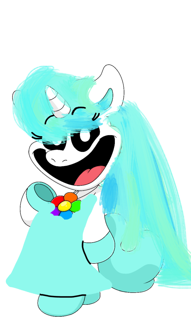 Long haired craftycorn 2 by amazingellz on DeviantArt