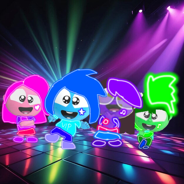 Googie Triangles The googies glow up! by amazingellz on DeviantArt