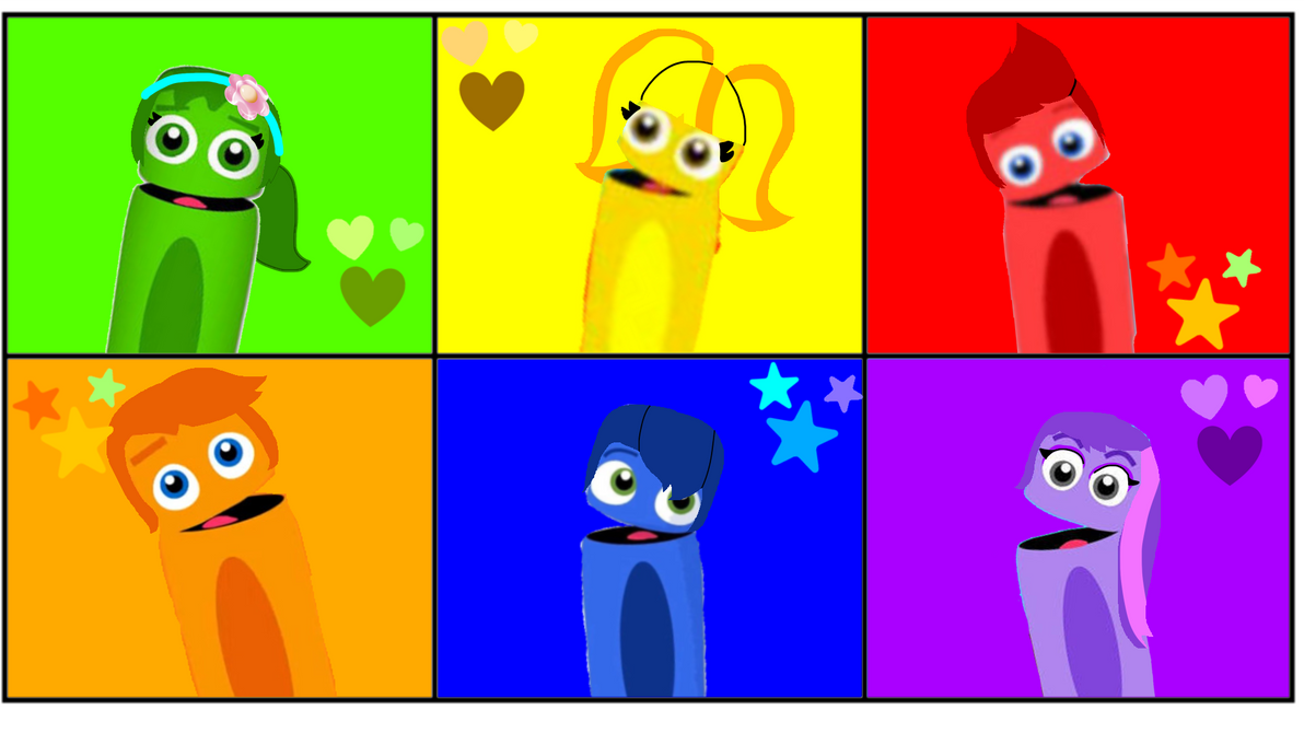 Color Crew in their Colour Life Style by amazingellz on DeviantArt