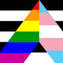 LGBT: Gay/Trans Straight Ally Flag