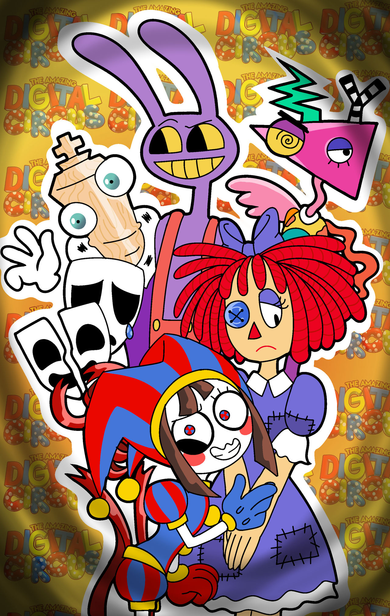 TADC: We're all stuck here together by SIR-PSYCH0-S3XY on DeviantArt