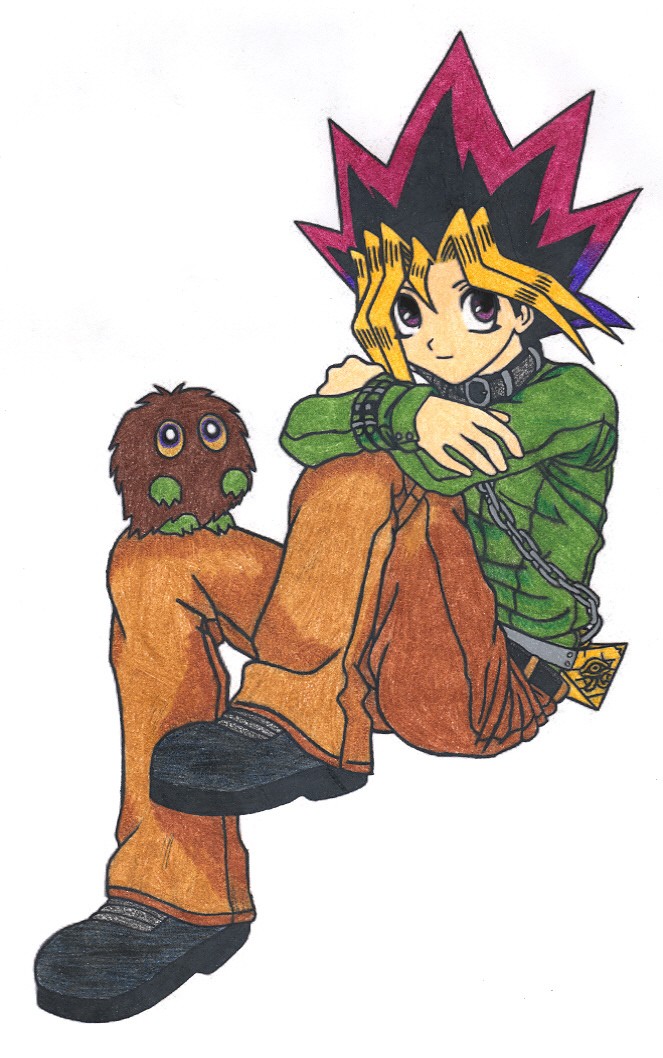 Yugi Relaxing for a Change