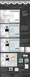 Lineart Coloring tips - Paint Tool SAI by Diamond-Drops
