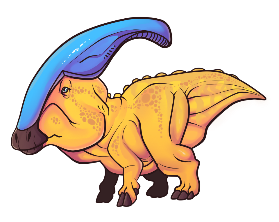 Mini Parasaurolophus by CristianMarron on DeviantArt